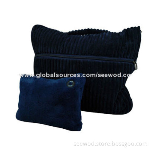 Massage pillow with quilt set